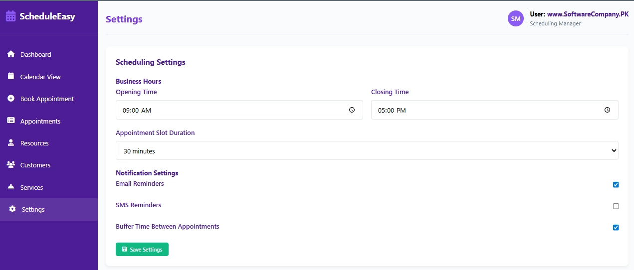 Appointment Scheduling Software in Mianwali