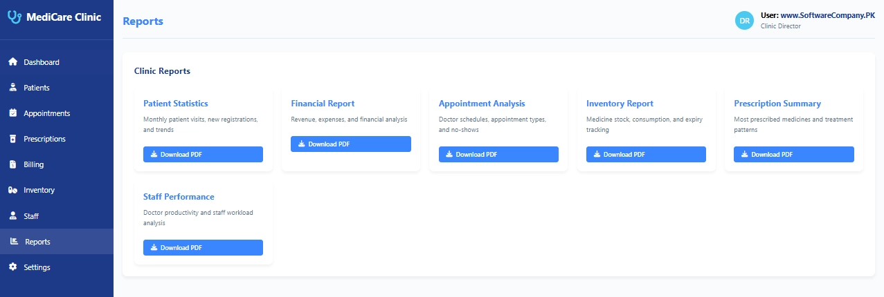 Clinic Management Software in Mianwali