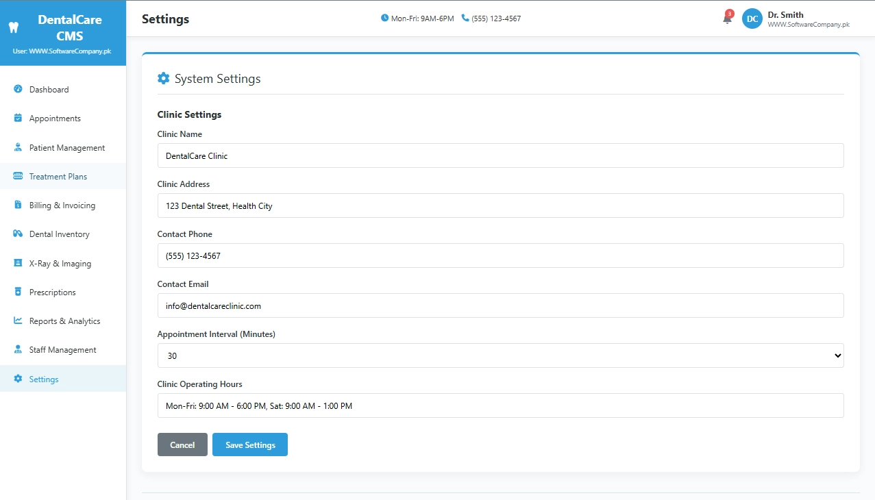 Dental Clinic Software in Azad Kashmir