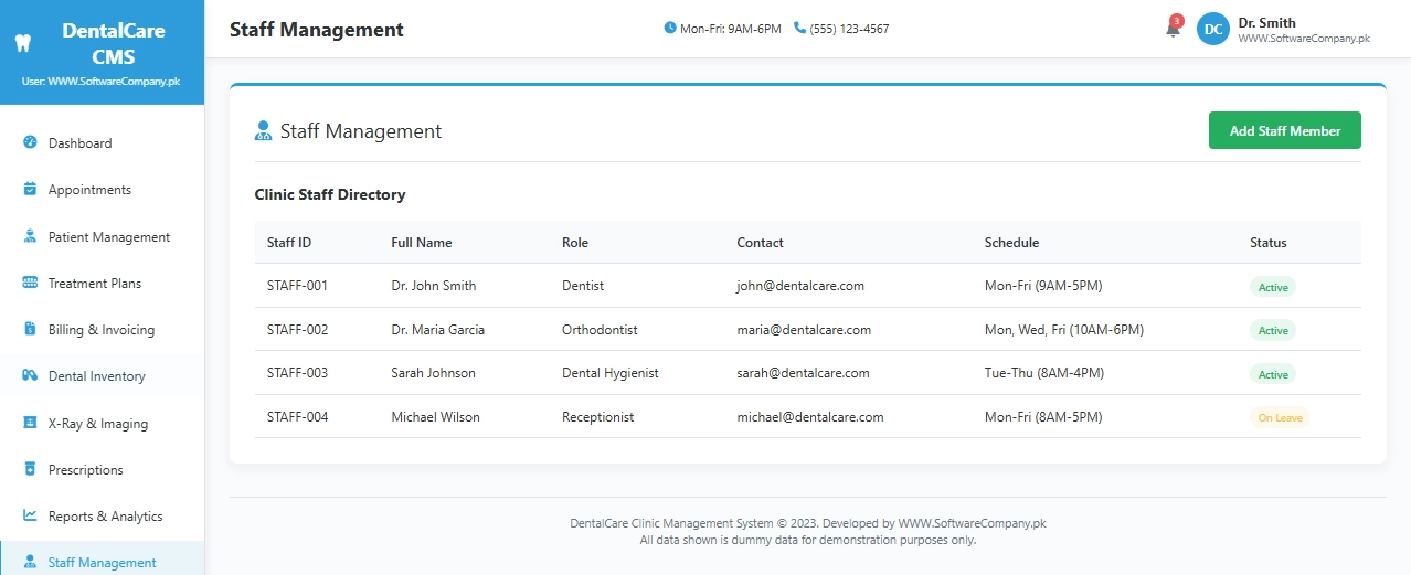 Dental Clinic Software in Khushab