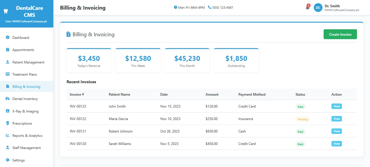 Dental Clinic Software in Rawalpindi