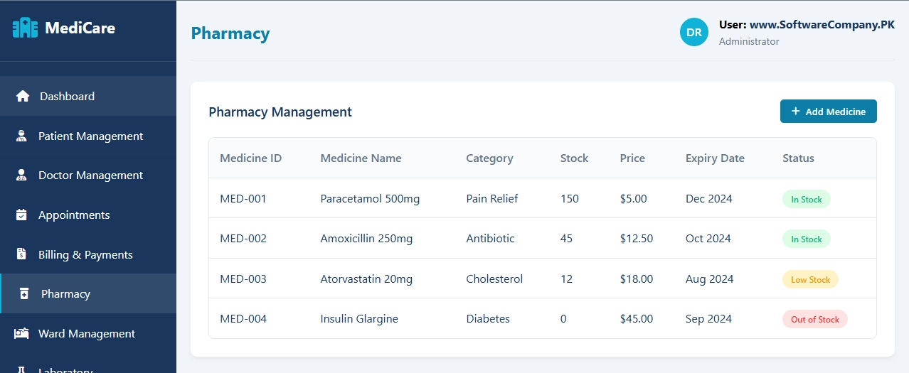 Hospital Management Software in Tala Gang