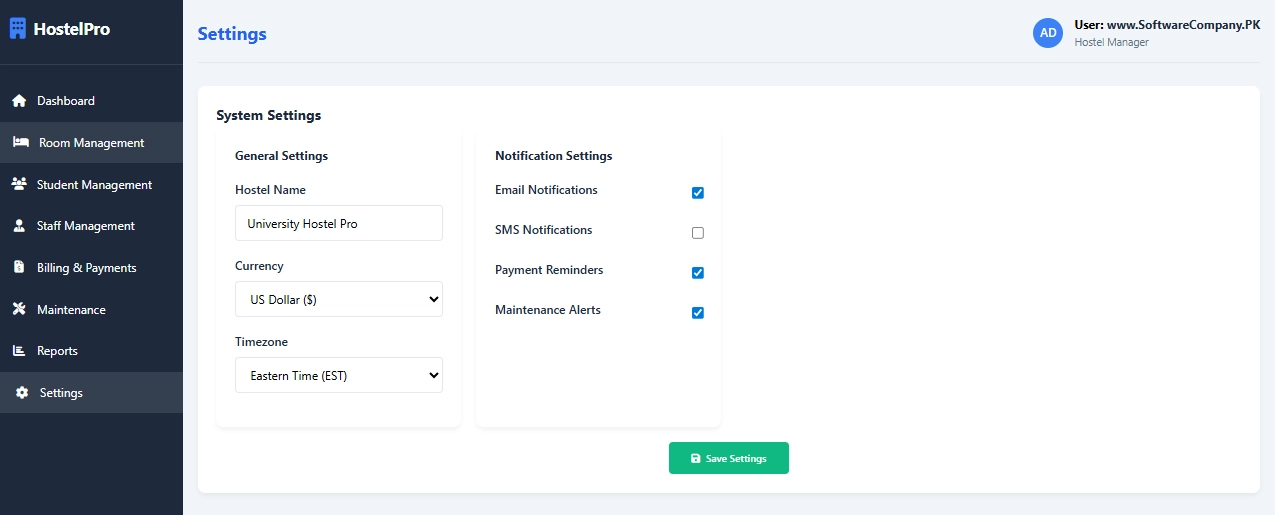 Hostel Management Software in Dera ismail khan