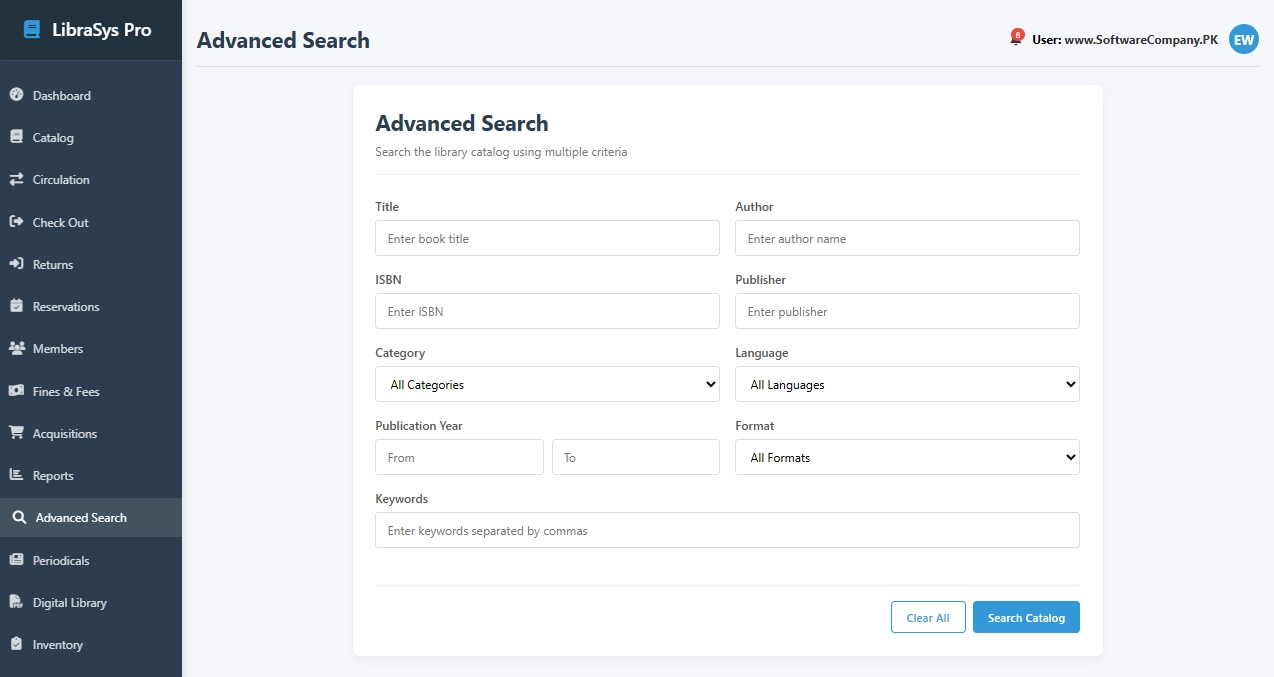 Library Management System Software in Layyah
