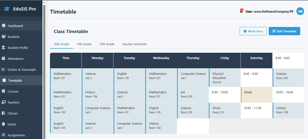 Student Information System (SIS) Software in Tala Gang